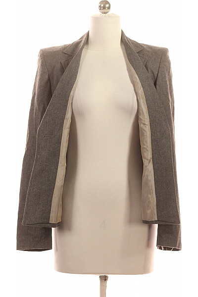 Dámské Sako Vlněné Šedé Marks & Spencer | Marks & Spencer | obrázek 4