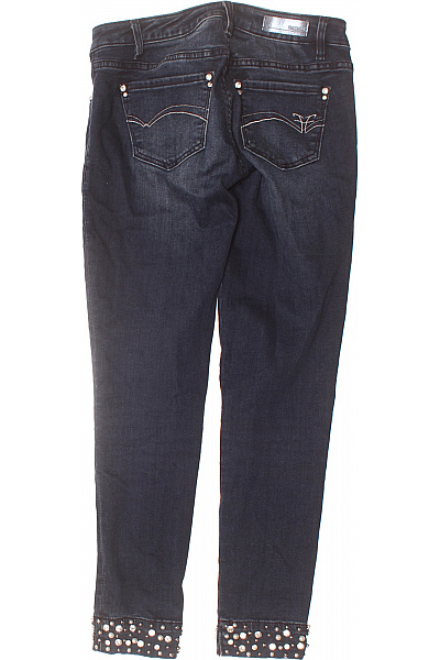 Dámské Džíny Modré Second hand Vel. 26 | Unimoda | obrázek 2