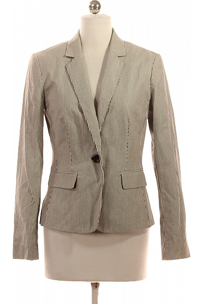 BANANA REPUBLIC Teplé Dámské Sako Černobílé | BANANA REPUBLIC | obrázek 2