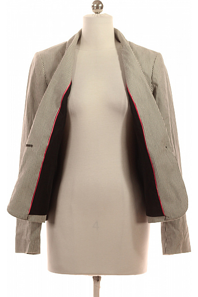 BANANA REPUBLIC Teplé Dámské Sako Černobílé | BANANA REPUBLIC | obrázek 4