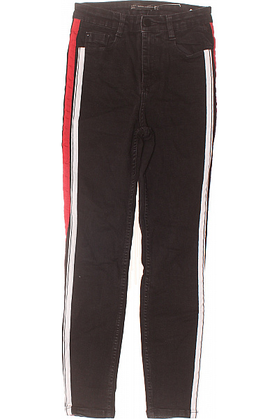 Dámské Džíny Černé ZARA Vel. 36