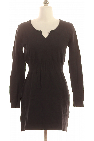  Šaty Pletené Černé MANGO Second hand Vel. L | MANGO | obrázek 2