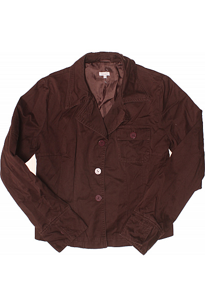 SOLAR Dámské hnědé sako vypasované ležérní na běžné nošení Vel. m | SOLAR | obrázek 2