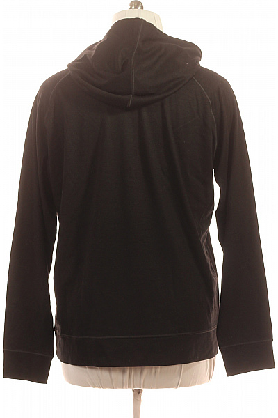 ARMANI Pánská černá mikina s kapucí a klokaní kapsou přes hlavu Velikost xl | ARMANI | obrázek 3