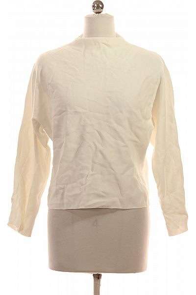 S.OLIVER Dámský Krémový Rolák Pletený Basic Elegantní Přes Hlavu Velikost S