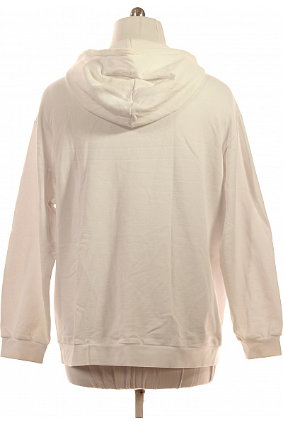 Alberta Ferretti Bílá pánská streetwear mikina s kapucí a barevnou výšivkou Love is Love | Alberta Ferretti | obrázek 2