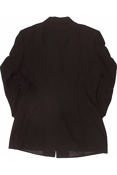 TAIFUN Černé společenské vypasované sako elegantní business prodloužené Vel. 38 | TAIFUN | obrázek 2