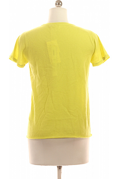 Dámský Pulovr Kašmírový Žlutý MAJESTIC FILATURES | MAJESTIC FILATURES | obrázek 2