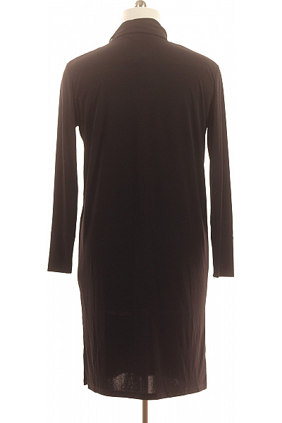 By Malene Birger Dámské černé šaty s dlouhým rukávem a stojáčkem Velikost M | By Malene Birger | obrázek 3