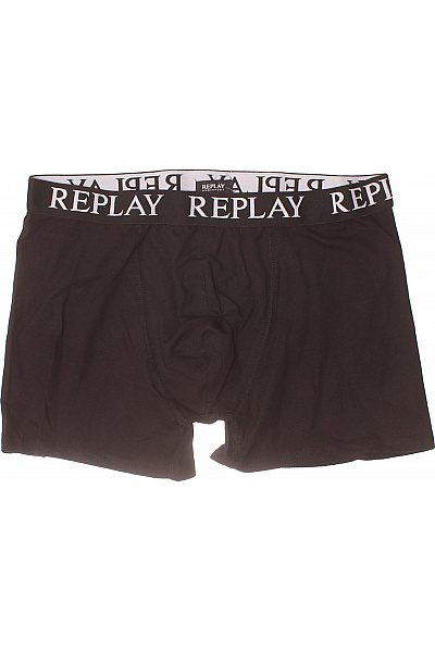 Pánské Spodní Prádlo Bavlněné Černé REPLAY | REPLAY | obrázek 2