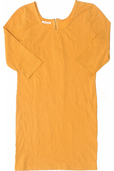 Šaty Oranžové Second hand Vel. L | FISHERFIELD | obrázek 2