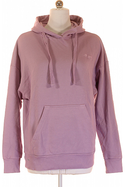 Hey Honey Dámská fialová růžová oversized mikina s kapucí klokaní kapsou streetwear Velikost S | Hey Honey | obrázek 2