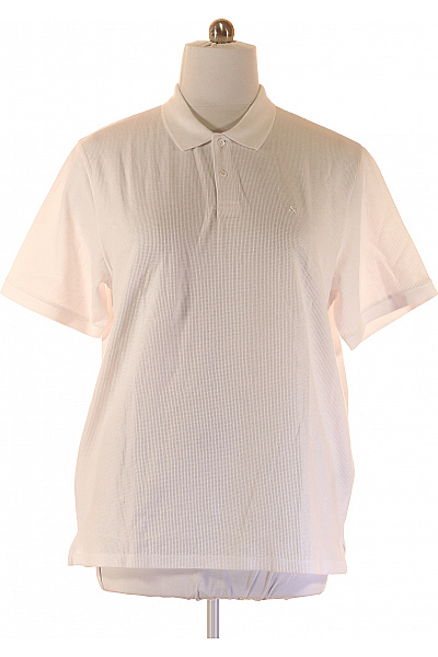 JACK & JONES Pánské Tričko s Límečkem Bílé Vel. XXL | JACK & JONES | obrázek 2