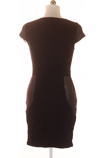 Next Černé pouzdrové šaty elegantní koktejlové upnuté s rukávem Velikost EU 38 | Next | obrázek 2