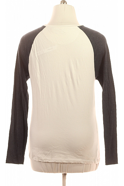 BRAVE SOUL Pánské Tričko Raglánový Rukáv Dlouhý Bílé Šedé Basic Vel. l | BRAVE SOUL | obrázek 3