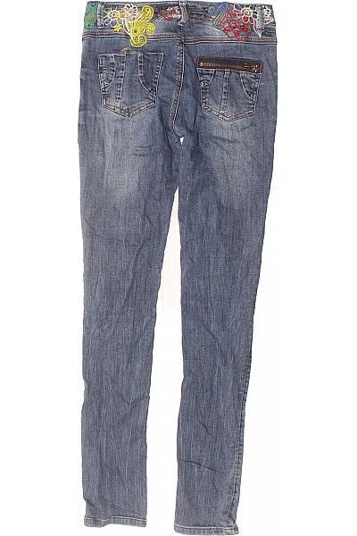 DESIGUAL Dámské Džíny Modré Vel.  26 | DESIGUAL | obrázek 2