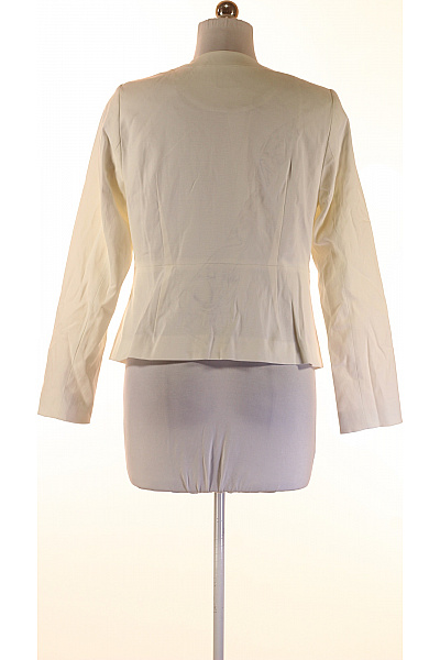 ZERO Dámský bílý elegantní vypasovaný blejzr bez límce business moderní Vel. 42 | ZERO | obrázek 2