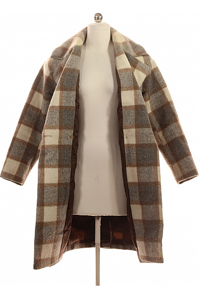 Dámský Kabát Barevný GLAMOROUS Second hand Vel.  34 | GLAMOROUS | obrázek 3