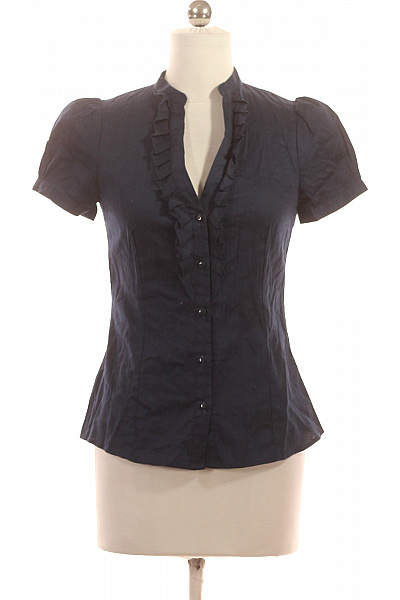 MANGO Společenská Dámská Košile Modrá Vel. XS | MANGO | obrázek 2