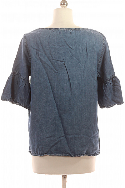 Dámské Tričko Modré VILA Vel. S | VILA | obrázek 3