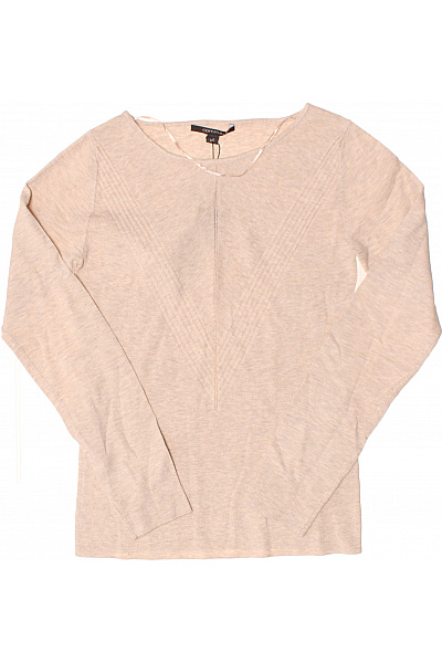 Dámský Svetr Béžový COMMA Second Hand Vel. 34