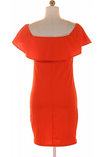GATE Tričkové  Šaty Oranžové Vel. 36 | GATE | obrázek 3