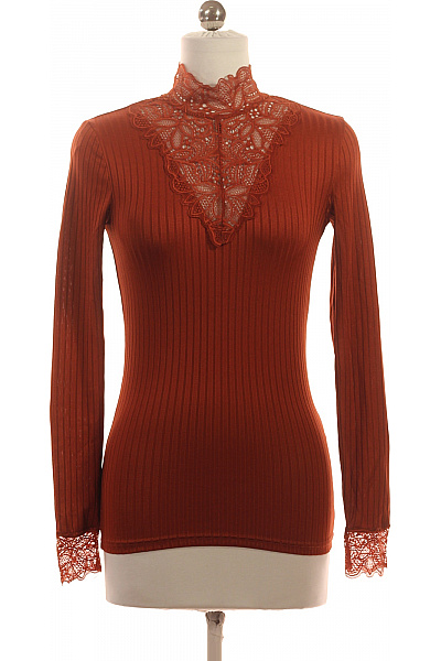 Jednoduché Dámské Tričko Oranžové Y.A.S Vel. XS | Y.A.S | obrázek 2