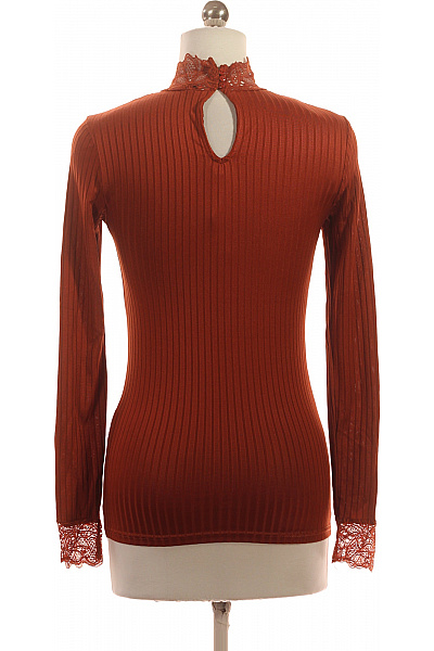 Jednoduché Dámské Tričko Oranžové Y.A.S Vel. XS | Y.A.S | obrázek 3