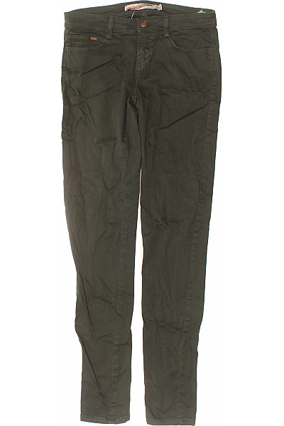 Dámské úzké Zelené ZARA Second Hand Vel.  36