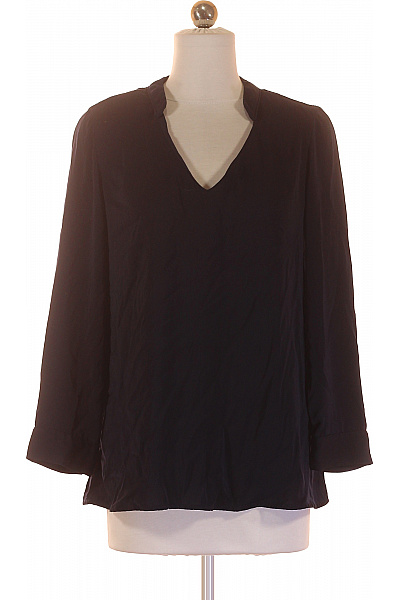 MANGO  Halenka Jednobarevná Modrá Vel. S | MANGO | obrázek 2