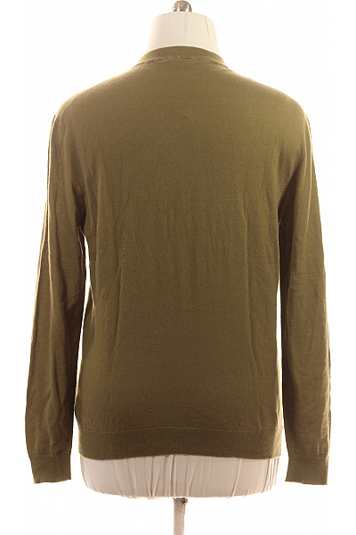 iris von arnim Pánský kašmírový pulovr khaki jemný přes hlavu základní Velikost xl | iris von arnim | obrázek 2