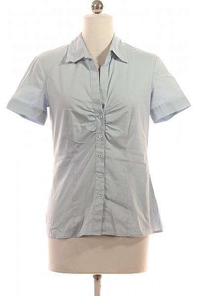 S.OLIVER Letní Dámská Košile Modrá Second hand Vel. 34 | s.OLIVER | obrázek 2