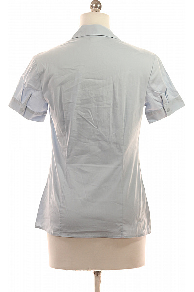 S.OLIVER Letní Dámská Košile Modrá Second hand Vel. 34 | s.OLIVER | obrázek 3