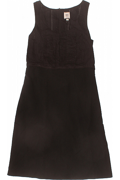 NOA NOA šaty Bez Rukávů Letní Volnočasové Elegantní černé Vel. XS