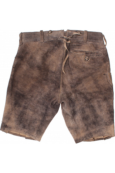 beckert Kožené kraťasy s kapsami vintage krátké volnočasové Velikost 46 | beckert | obrázek 2