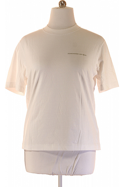 Pánské Tričko Bílé Abercrombie&Fitch Vel. M | Abercrombie&Fitch | obrázek 2