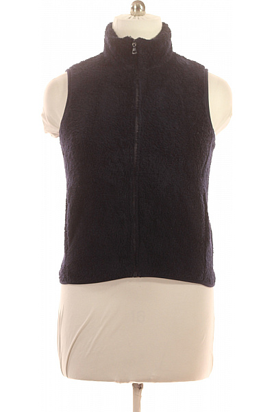 UNIQLO Dámská tmavě modrá fleecová teplá vesta bez rukávů Vel. L | UNIQLO | obrázek 2