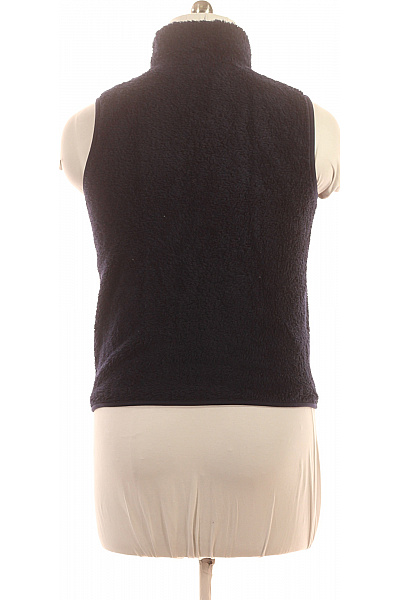 UNIQLO Dámská tmavě modrá fleecová teplá vesta bez rukávů Vel. L | UNIQLO | obrázek 3