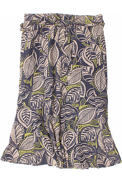 PAPAYA  Sukně áčková Lněná Barevná | PAPAYA | obrázek 2