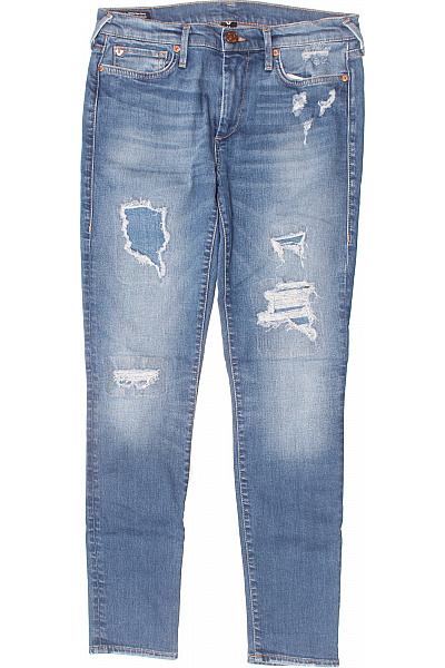 Roztrhané Dámské Džíny Modré True Religion Vel. 31