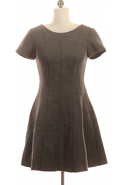 BANANA REPUBLIC Šedé dámské mikinové šaty úpletové krátké jednoduché na denní nošení Velikost 4 | BANANA REPUBLIC | obrázek 2