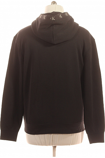 Calvin Klein Pánská černá mikina s kapucí a klokaní kapsou streetwear Velikost L | Calvin Klein | obrázek 3