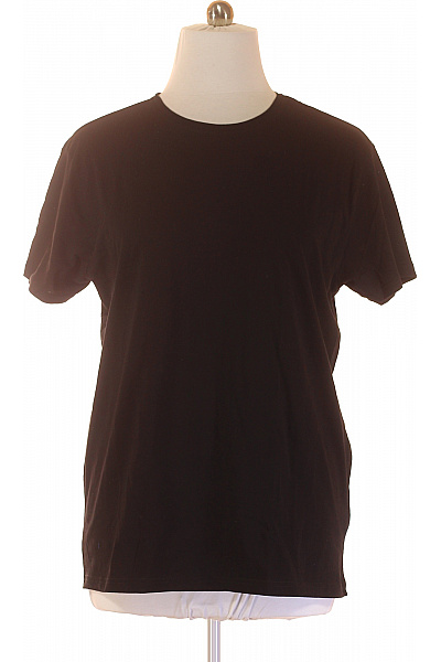 Jednoduché Pánské Tričko Černé Vel. XXL | Sublevel | obrázek 2