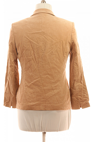 Esprit Bavlněné hnědé manšestrové vypasované sako na běžné nošení podzimní Vel. 44 | Esprit | obrázek 3