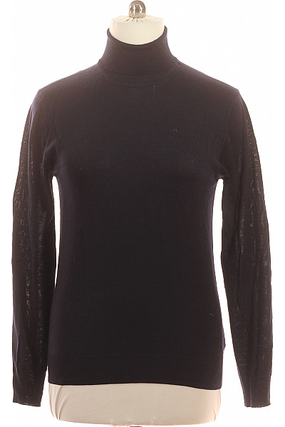 J.Lindeberg Pánský vlněný tmavě modrý rolák tenký basic přes hlavu Vel. l | J.Lindeberg | obrázek 2