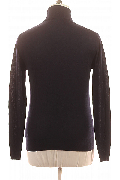 J.Lindeberg Pánský vlněný tmavě modrý rolák tenký basic přes hlavu Vel. l | J.Lindeberg | obrázek 3