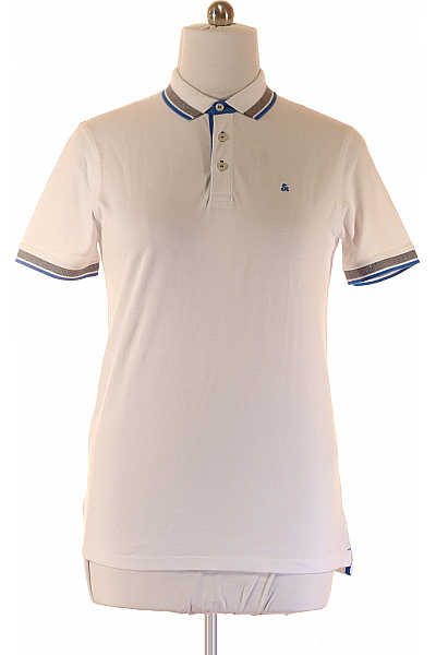 JACK & JONES Pánské Tričko Bílé Vel. L | JACK & JONES | obrázek 2