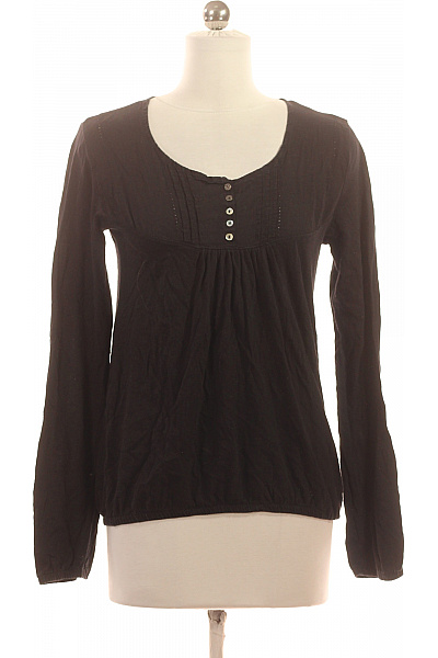 S.OLIVER  Halenka Jednobarevná Černá Vel. 34 | s.OLIVER | obrázek 2