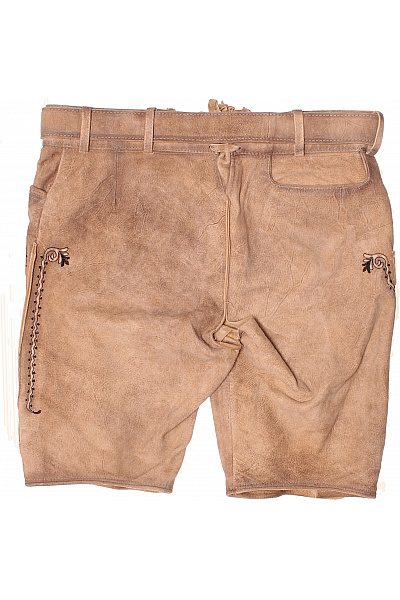 Stockerpoint Pánské kožené kraťasy s výšivkou a jelenem Vel. 50 | Stockerpoint | obrázek 2