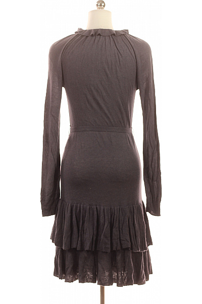 SISLEY  Šaty Pletené Šedé Vel. S | SISLEY | obrázek 3